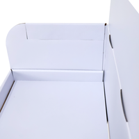 Support d'affichage en carton pliable moderne et personnalisé pour les produits électroniques en supermarché