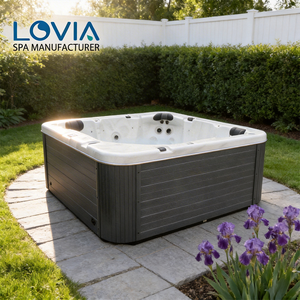 <span class=keywords><strong>Vasca</strong></span> Idromassaggio Spa di Alta Qualità per 5 Persone, per Esterni, con Funzioni Intelligenti, Ideale per <span class=keywords><strong>Giardino</strong></span> e Idroterapia - Product Image 4