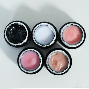 FZANEST Facile à appliquer Poly <span class=keywords><strong>Extension</strong></span> Nail Gel Construction <span class=keywords><strong>AcryGel</strong></span> Crystal Pink Milky White Nail <span class=keywords><strong>Extension</strong></span> Gel dans un pot en vrac - Product Image 5