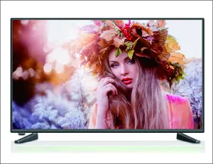 큰 HD 전체 화면 테두리 프레임 TV 텔레비전 4K 스마트 LED TV 55 인치