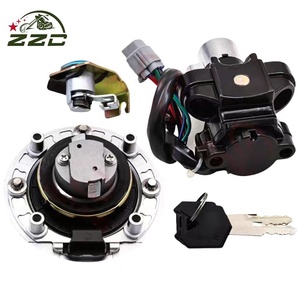 Iuminum Nhựa Đánh Lửa Chuyển Đổi Nhiên Liệu Khí Ghế Khóa <span class=keywords><strong>Key</strong></span> Set Xe Máy Ổ Khóa Cho <span class=keywords><strong>Suzuki</strong></span> Dl650 V-Strom 04-11 Gsf650 - Product Image 2