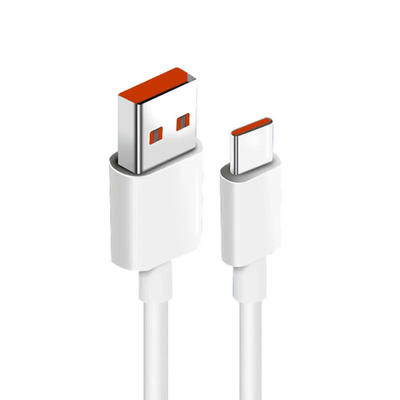 2022 Hot Selling 1m 1.5m 2m 6A 65W Super Fast Charger Cable Type-c Quick Charging Data Cable For OPPO Huawei Xiao