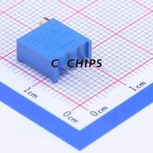 Resistencia Ajustable/Potenciómetro 3296W-1-203, Componente de Orificio Pasante (THT), Resistencia de 20kOhm 10% - Product Image 1