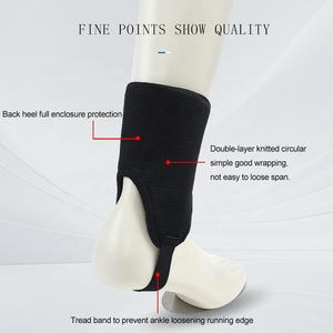 Оптовая продажа, защита лодыжки, спортивная экипировка, эластичная поддержка лодыжки, медицинские ботинки, поддержка лодыжки, футбол - Product Image 3