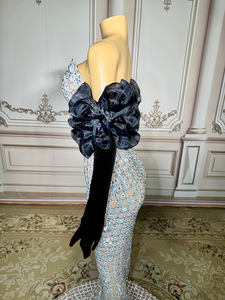 Novance y4947 בגדי אופנה יהלומים יוקרה תחפושת הריון עם שמלות ערב שמלות ערב - Product Image 5