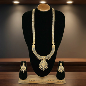 Wholesale Fashion <b>Necklaces</b> 14K 18K 24K Gold Filled Brass Dubai Style <b>Long</b> Jewelry Set Traditional Turkish Design Jewelry Set - Product Image 3