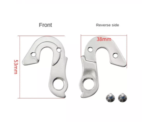 Universel vtt route vélo vélo alliage arrière dérailleur cintre course cyclisme montagne cadre engrenage queue crochet pièces - Product Image 5