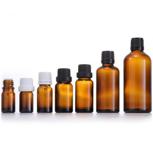 Trung Quốc trong kho 5ml 10ml 15ml mỹ phẩm mẫu chai rỗng tinh dầu chai thủy tinh với nắp xoắn và nắp bên trong - Product Image 5