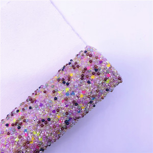 Feuilles de cuir à paillettes épaisses Super Pearl pour textile à la maison pour chaussures à nœuds Sacs à paillettes - Product Image 4