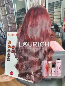 Salon verwenden 61 Arten Haarfarb karte Lourich Haarfarbe Premium stabile Farb qualität Haar färbemittel Creme