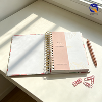 Carnets à spirales personnalisés directement de l'usine, avec couverture couleur pleine page selon votre design, pour l'école, les entreprises et la promotion.