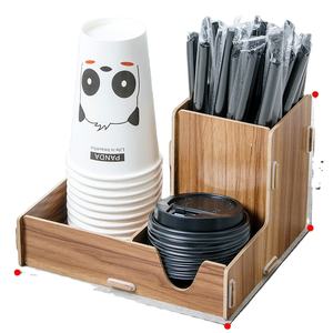 Caja de pañuelos con logotipo de marca personalizado, vasos, pajitas, servilletas, Caddy de madera, barra, pajitas, servilletas, Caddy para Killian's Castel Group - Product Image 4