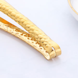 किचनवेयर बेकिंग बर्तन स्टेनलेस स्टील इंद्रधनुष रसोई की रोटी टांगों के स्टीक क्लैंप फूड क्लिप - Product Image 3