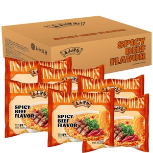 Hương vị tốt đẹp cay Súp Thịt Bò mì ăn liền <span class=keywords><strong>Halal</strong></span> chiên thịt bò <span class=keywords><strong>Ramen</strong></span> hộp đóng gói giảm giá cho xuất khẩu - Product Image 1