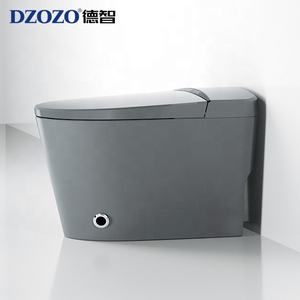 床に取り付けられた延長自動車フラッシュフットセンサー浴室スマートトイレ - Product Image 3