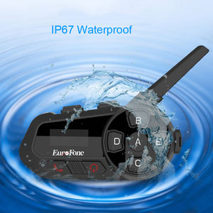 Casque d'écoute sans fil Bluetooth Walkie Talkie 6 Riders Connection, Interphone Moto 2 voies Moto BT5.1 avec écran LCD - Product Image 5