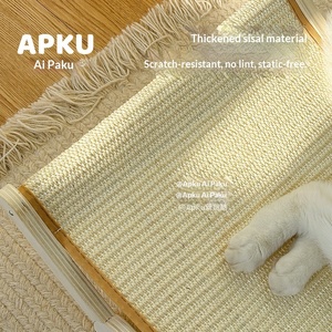Grenzüberschreitendes Bestseller-Sisal-Katzenbett: Sommer-Hängematte, abnehmbar, waschbar, Liege, Kratzbaum, Campingbett - Product Image 2