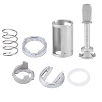 DOACT Kit de réparation du cylindre de serrure de porte en métal avant gauche droite 3B0 837 167/168 7pcs Set 2023 pour VW/Passat/Seat Toledo Leon