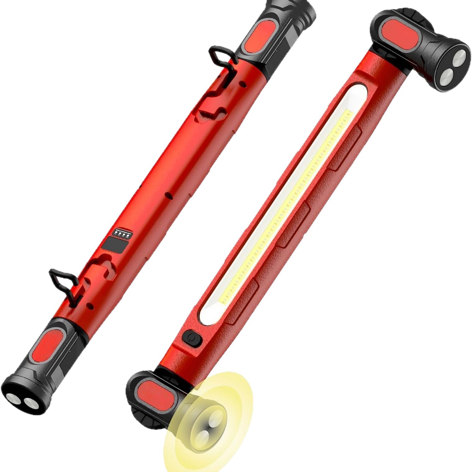 New Auto Repair Magnetic LED Work Light 180 Rotating Rechargeable Strong Light Inspection Industrial Maintenance