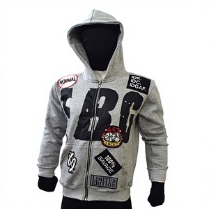 เสื้อฮู้ดดี้ผู้ชายแบบสั่งทำพิเศษสำหรับแบรนด์และทีม - Product Image 1