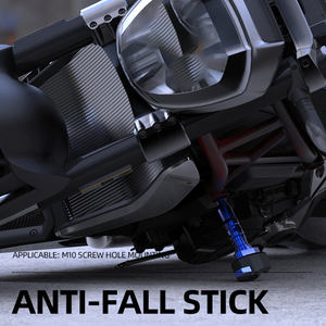 Curseurs de cadre de carrosserie de moto personnalisés avec capuchon d'essieu en titane Usinage CNC Curseurs de cadre de moteur en alliage d'aluminium - Product Image 5