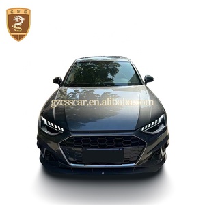 Kit carrosserie large personnalisé en fibre de carbone style AT avec séparateur <span class=keywords><strong>avant</strong></span> et diffuseur arrière pour Audi A4 - Product Image 3