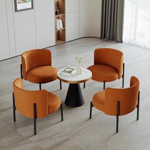 Modern Velvet Living Room Chair Green Soft Upholstery <b>Support</b> Structure For Lounge And Meeting Spaces - Product Image 4