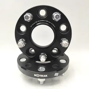 BOTRAK Hub Centric Adaptor Pengatur Jarak Roda Mobil, 18Mm 5X120 CB 66.9Mm untuk Chevy Camaro Impala SS