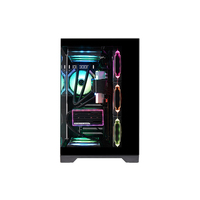 Boîtier d'ordinateur ATX M-ATX ITX en gros, carte graphique 400 mm, 7 emplacements PCIe, prise en charge AIO 360 mm pour châssis de bureau gaming