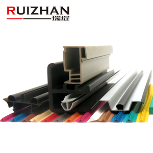 Ruizhan – couverture de main courante en <span class=keywords><strong>plastique</strong></span>, extrusion de <span class=keywords><strong>plastique</strong></span> personnalisé, profil flexible en pvc abs avec matériaux en PVC/ABS - Product Image 4