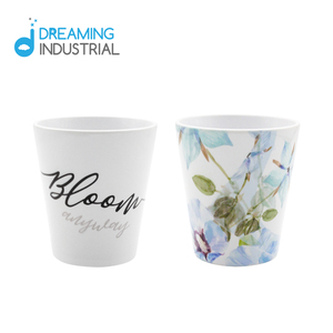 Sublimation Blank 12oz Ceramic Flower <strong>Pot</strong> Plant <strong>Pot</strong> - Product Image 1