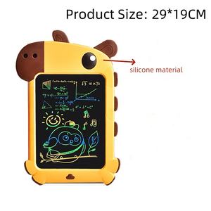 9 pollici cartone animato affissione a cristalli liquidi lavagna colorato elettronico digitale blocco di scrittura per bambini disegno giocattolo educativo - Product Image 4