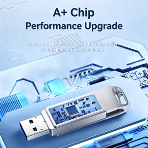 New 2-in-1 Metal Phone USB Flash Drive Type-C + USB-A High Speed Large Capacity Dual <strong>Interface</strong> 5-Year Warranty for Phones - Product Image 2
