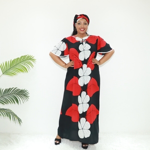 Vêtements islamiques <span class=keywords><strong>robe</strong></span> <span class=keywords><strong>boubou</strong></span> femmes en <span class=keywords><strong>pagne</strong></span> KT736-602FY Togo vêtements Dera - Product Image 1