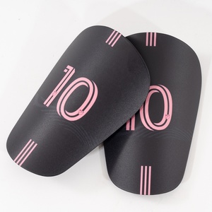 Parastinchi da Calcio Mini <span class=keywords><strong>in</strong></span> <span class=keywords><strong>Plastica</strong></span> per Sublimazione, Caneleiras De Futebol, Protezioni Tibiali Vuote 10*6cm - Product Image 2