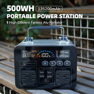 Générateur Solaire Domestique 110V 220V Station d'Énergie Portable Extérieure Panneaux Solaires Europe Livraison Gratuite 300W 500W 1000W Prix - Product Image 6