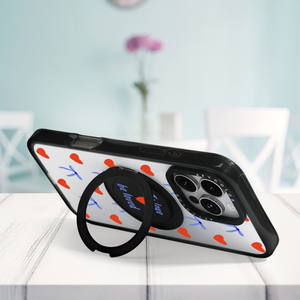 Tùy chỉnh từ xoay vòng đứng trường hợp điện thoại cho Apple <span class=keywords><strong>iPhone</strong></span> 16 15 Pro Max New TPU PC di động bảo vệ Bìa điện thoại Grip - Product Image 5