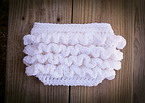 Conjunto de Diadema y Falda de Ganchillo para Bebé, Tejido a Mano, Accesorios para Fotos de Bebés - Product Image 3