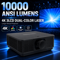 Projecteur laser 4K 3LCD bicolore 10000 ANSI Lumens pour grandes salles