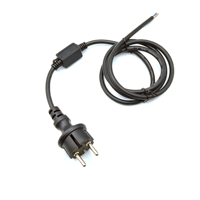 Rallonge électrique étanche européenne, câble adaptateur secteur UE, cordon d'alimentation femelle standard Euro à branchement direct