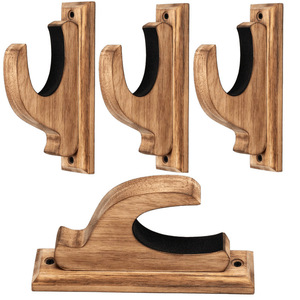 Portafucili da Parete in Legno <span class=keywords><strong>per</strong></span> Fucili da Caccia, Archi e Frecce - Decorazione e Organizzazione a Muro - Product Image 4