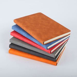 Personalized Hardcover A5 Leather Soft Touch Thread Sewing Bound Lined <b>Journal</b> Notebook - Product Image 3