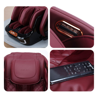 Fauteuil de massage 3D haut de gamme Zhouqi, corps entier, zéro gravité, avec commande vocale intelligente et massage professionnel des mollets