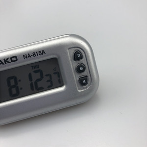 Nako Na-815a Digital Car Clock With Calendar Alarm Mini Portable Electronic Timepiece - Product Image 3