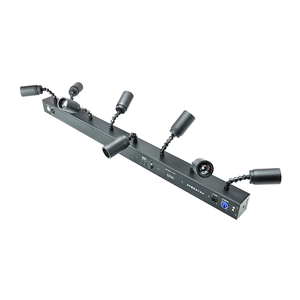 Foco LED DMX inalámbrico de 8 cabezales con zoom, luz blanca cálida de 3500K para <span class=keywords><strong>escenario</strong></span>, Pinspot Beam de alto brillo para discoteca/bar con flight case - Product Image 4