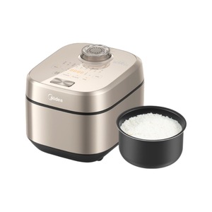 Olla Arrocera Multifuncional Midea de 3L, de Acero Inoxidable, con Forma de Tambor, Cocción Rápida, Eléctrica, con Función de Reserva - Product Image 4