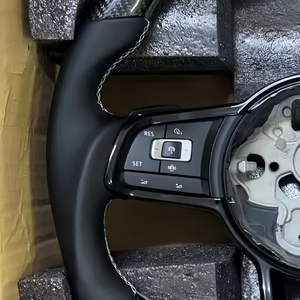Volante de Fibra de Carbono Personalizado para Volkswagen VW Golf 6 7 MK7 5 GTI GTD GTE Polo Tiguan Touareg Passat CC Jetta - Product Image 2