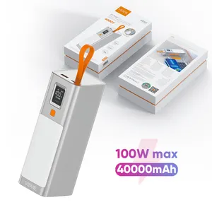 VIDVIE 100W PD 40000mAh dizüstü cep telefonu aydınlatma askısı ile taşınabilir Powerbank