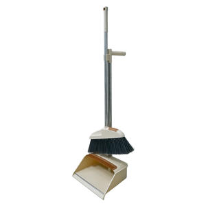 Juego combinado de escoba con recogedor con dientes para limpiar el cabello para barrer el hogar, la Oficina, la cocina, el suelo, el pelo de las mascotas para interiores y exteriores NO.7712 - Product Image 3