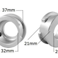 Col de remplissage de radiateur en aluminium billette à souder, adaptateur à bride pour pot de récupération d'huile, diamètre intérieur 32 mm/1,25 pouce, accessoire de refroidissement automobile